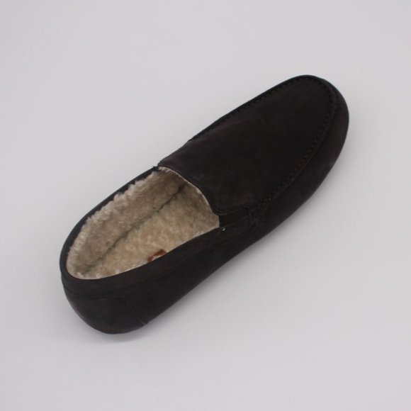 VINCE GOMEZ-B FAUX FUR SUEDE LOAFERS main image 8